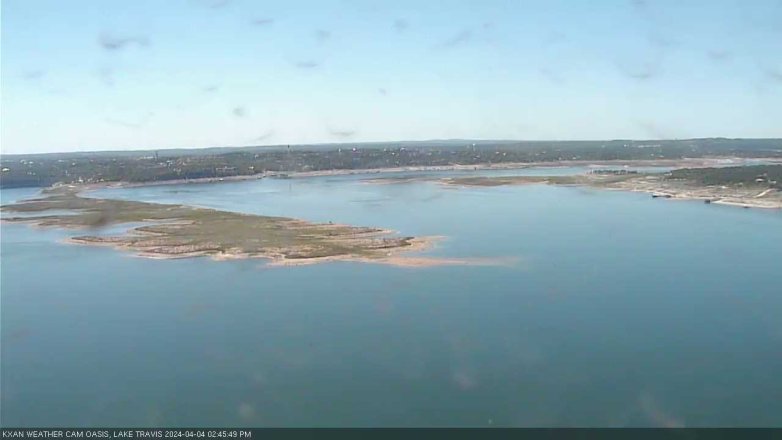 Lake Travis webcam, April 4, 2024 2:45 PM CT
