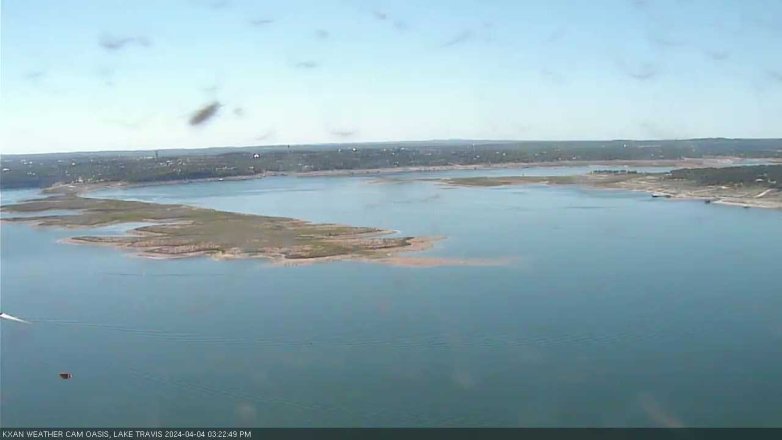 Lake Travis webcam, April 4, 2024 3:25 PM CT