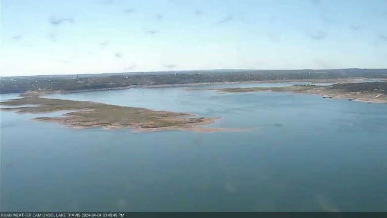 Lake Travis webcam, April 4, 2024 3:45 PM CT
