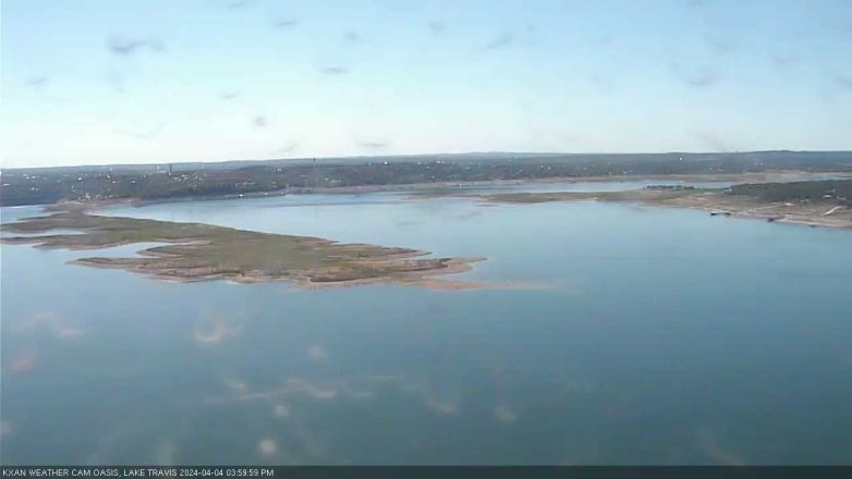 Lake Travis webcam, April 4, 2024 4:00 PM CT
