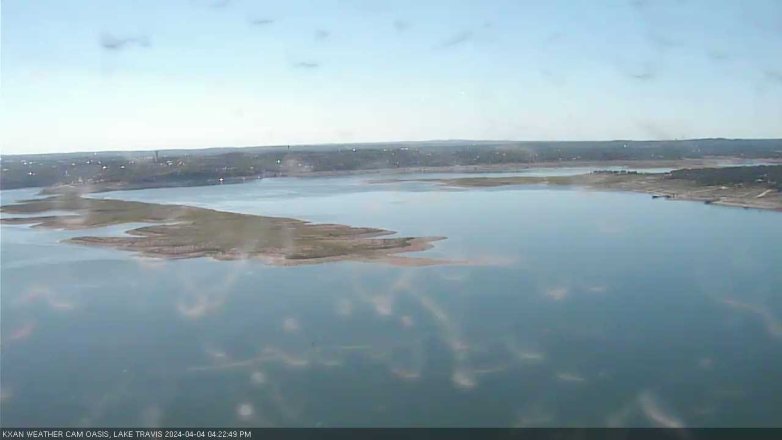 Lake Travis webcam, April 4, 2024 4:25 PM CT