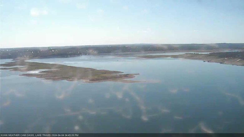 Lake Travis webcam, April 4, 2024 4:45 PM CT
