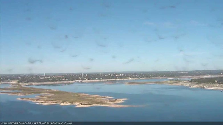 Lake Travis webcam, April 5, 2024 10:00 AM CT