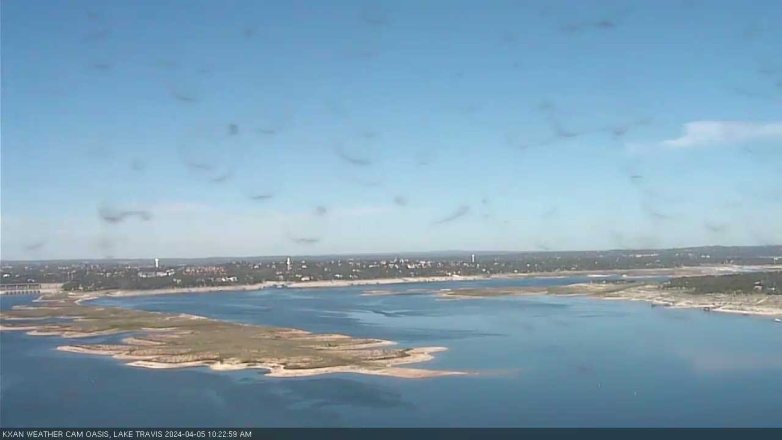 Lake Travis webcam, April 5, 2024 10:25 AM CT