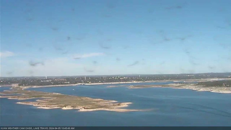 Lake Travis webcam, April 5, 2024 10:45 AM CT