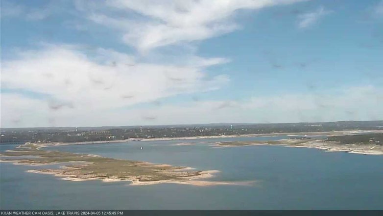 Lake Travis webcam, April 5, 2024 12:45 PM CT