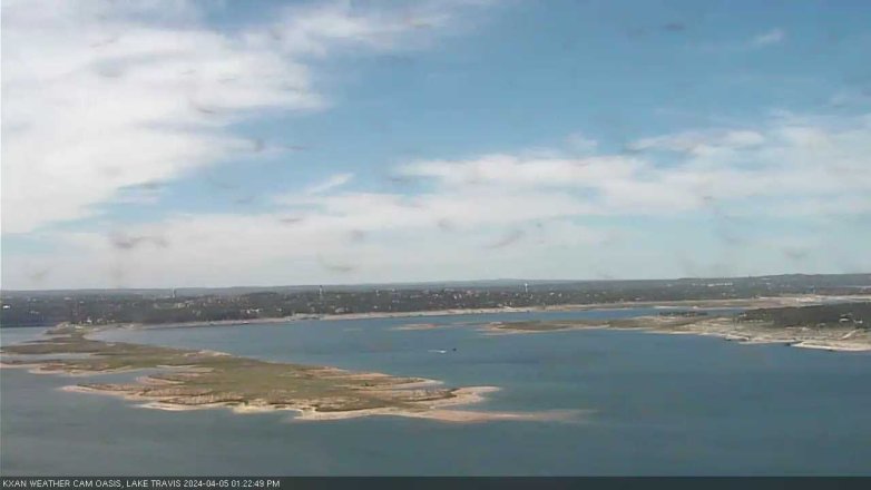 Lake Travis webcam, April 5, 2024 1:25 PM CT