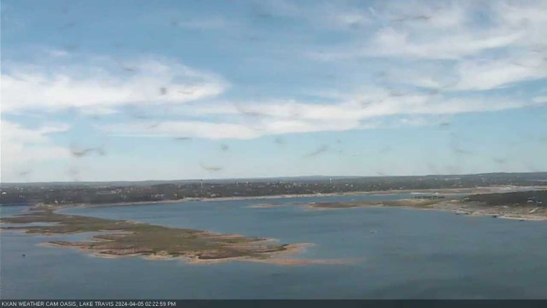 Lake Travis webcam, April 5, 2024 2:25 PM CT