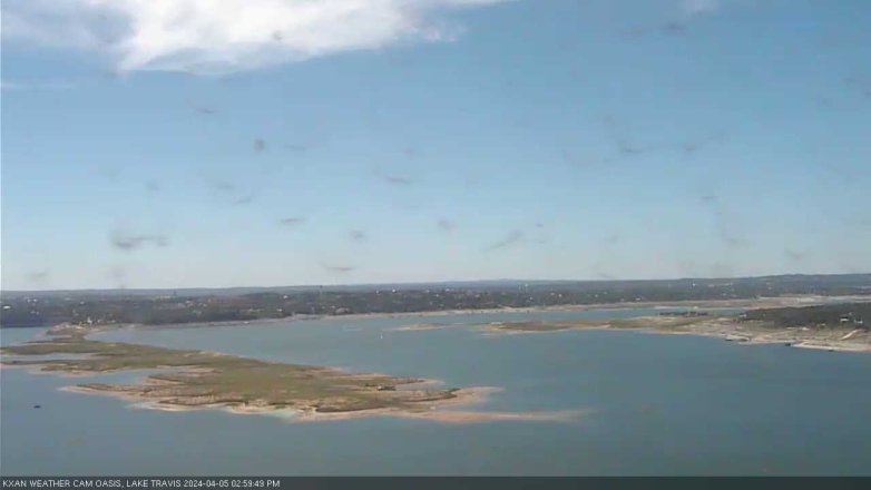 Lake Travis webcam, April 5, 2024 3:00 PM CT