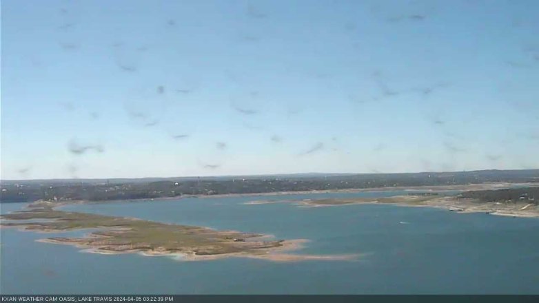 Lake Travis webcam, April 5, 2024 3:25 PM CT