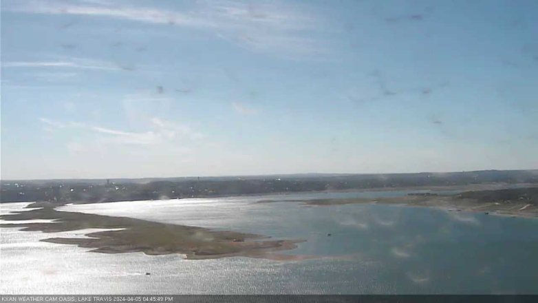 Lake Travis webcam, April 5, 2024 4:45 PM CT