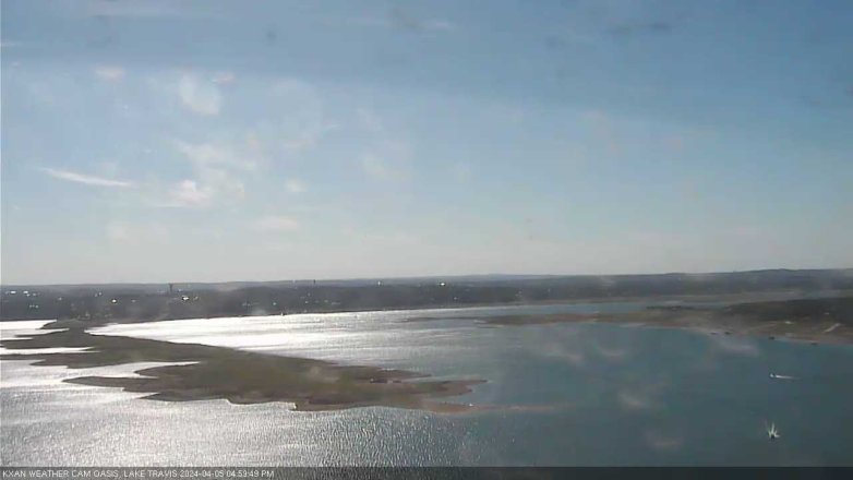 Lake Travis webcam, April 5, 2024 5:00 PM CT