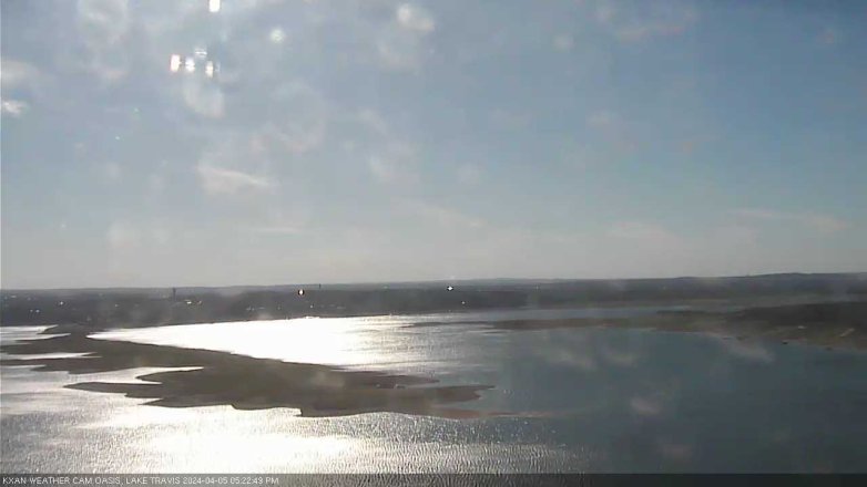 Lake Travis webcam, April 5, 2024 5:25 PM CT