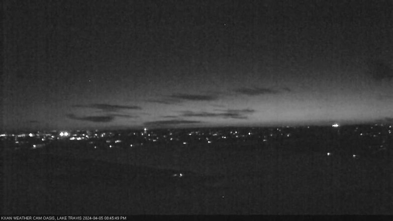 Lake Travis webcam, April 5, 2024 8:45 PM CT