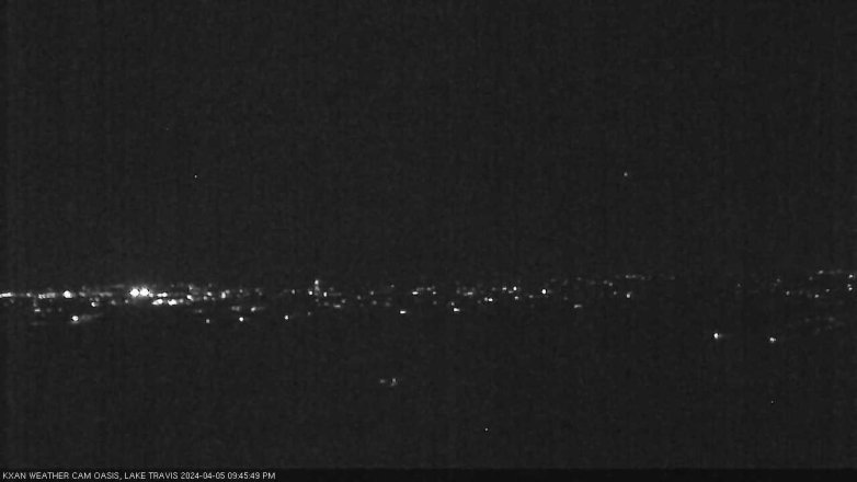 Lake Travis webcam, April 5, 2024 9:45 PM CT