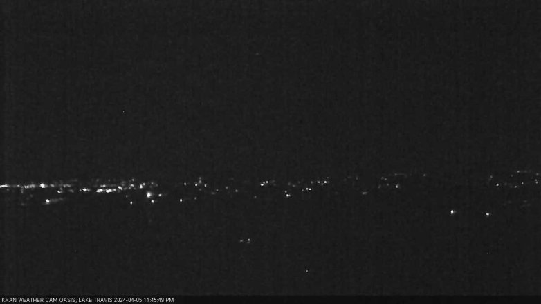 Lake Travis webcam, April 5, 2024 11:45 PM CT