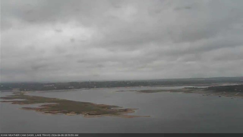 Lake Travis webcam, April 6, 2024 9:00 AM CT