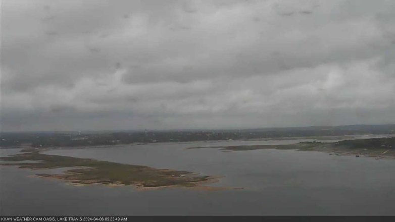 Lake Travis webcam, April 6, 2024 9:25 AM CT