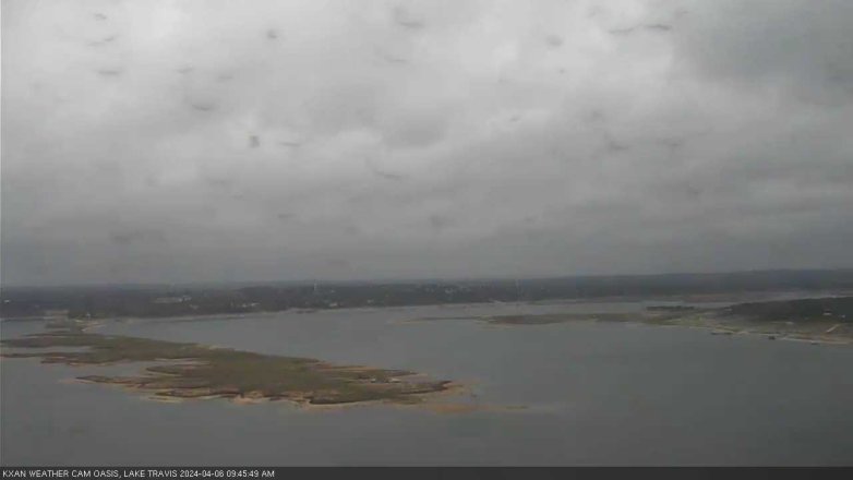 Lake Travis webcam, April 6, 2024 9:45 AM CT