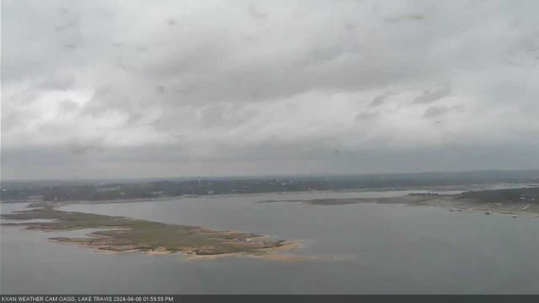 Lake Travis webcam, April 6, 2024 2:00 PM CT