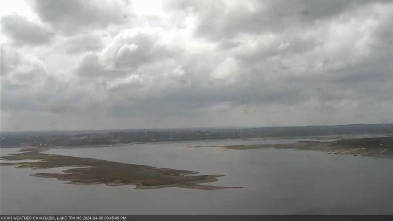 Lake Travis webcam, April 6, 2024 3:45 PM CT