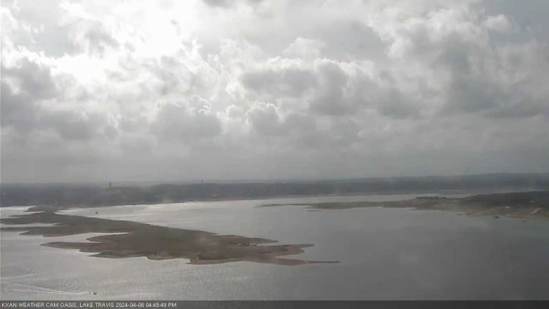 Lake Travis webcam, April 6, 2024 4:45 PM CT