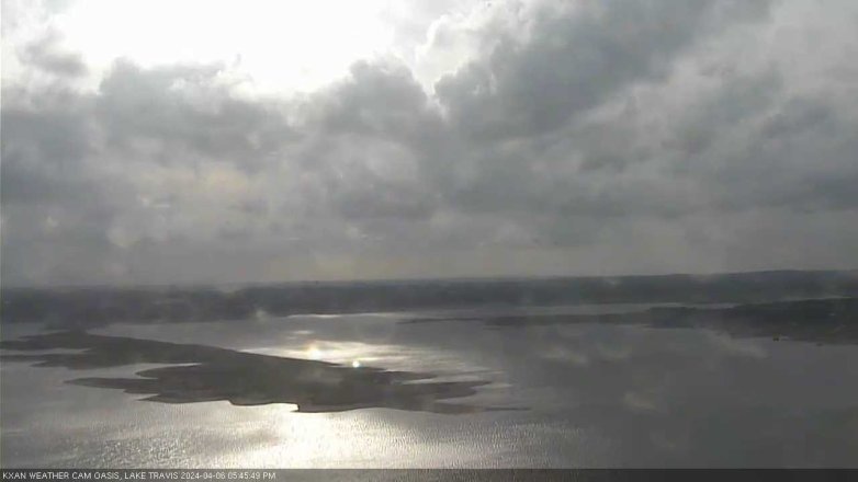 Lake Travis webcam, April 6, 2024 5:45 PM CT