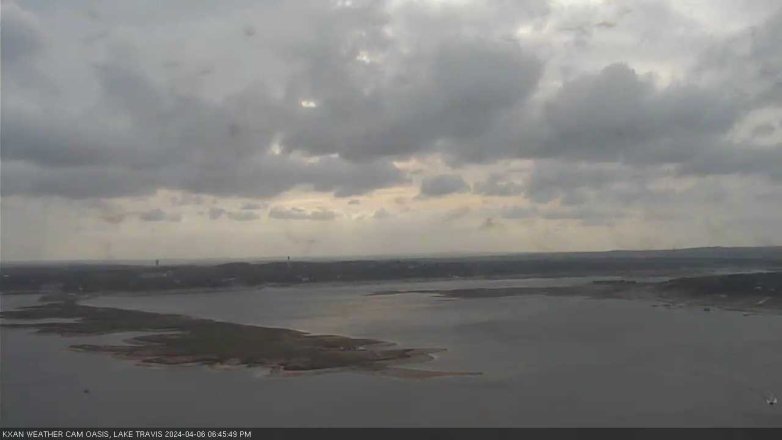Lake Travis webcam, April 6, 2024 6:45 PM CT
