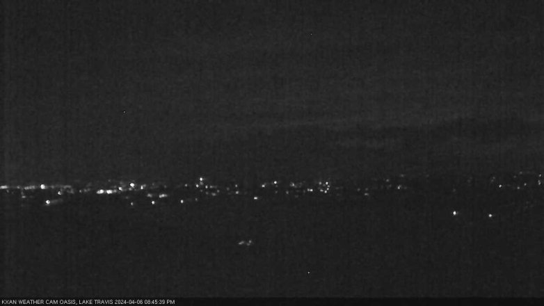 Lake Travis webcam, April 6, 2024 8:45 PM CT