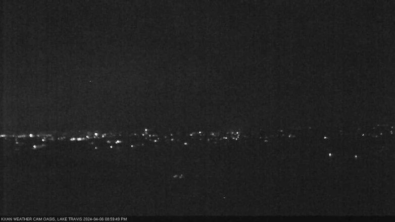 Lake Travis webcam, April 6, 2024 9:00 PM CT
