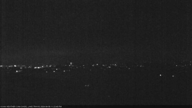Lake Travis webcam, April 6, 2024 11:25 PM CT