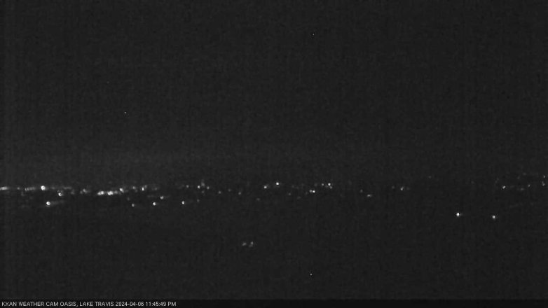 Lake Travis webcam, April 6, 2024 11:45 PM CT