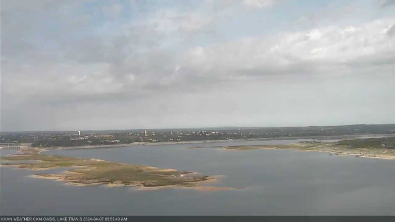 Lake Travis webcam, April 7, 2024 10:00 AM CT