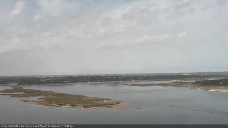Lake Travis webcam, April 7, 2024 10:25 AM CT
