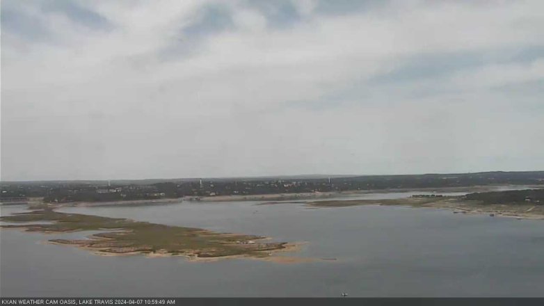 Lake Travis webcam, April 7, 2024 11:00 AM CT