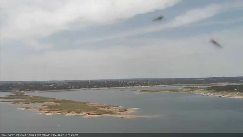 Lake Travis webcam, April 7, 2024 1:00 PM CT