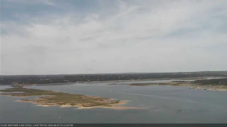 Lake Travis webcam, April 7, 2024 1:25 PM CT