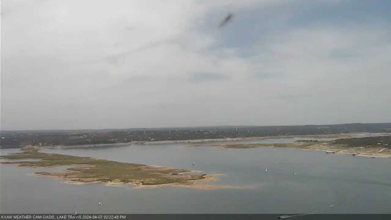 Lake Travis webcam, April 7, 2024 2:25 PM CT