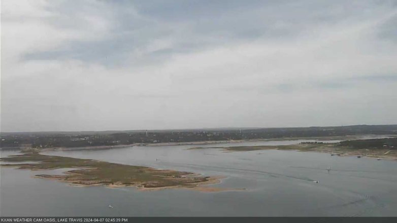 Lake Travis webcam, April 7, 2024 2:45 PM CT