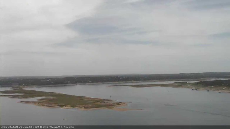 Lake Travis webcam, April 7, 2024 3:00 PM CT