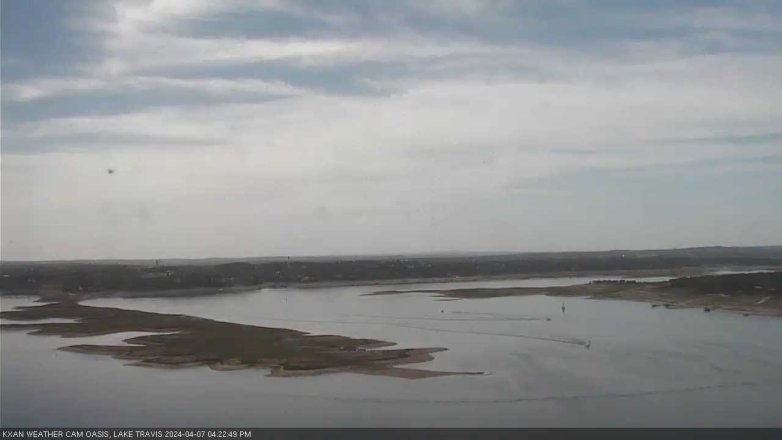 Lake Travis webcam, April 7, 2024 4:25 PM CT