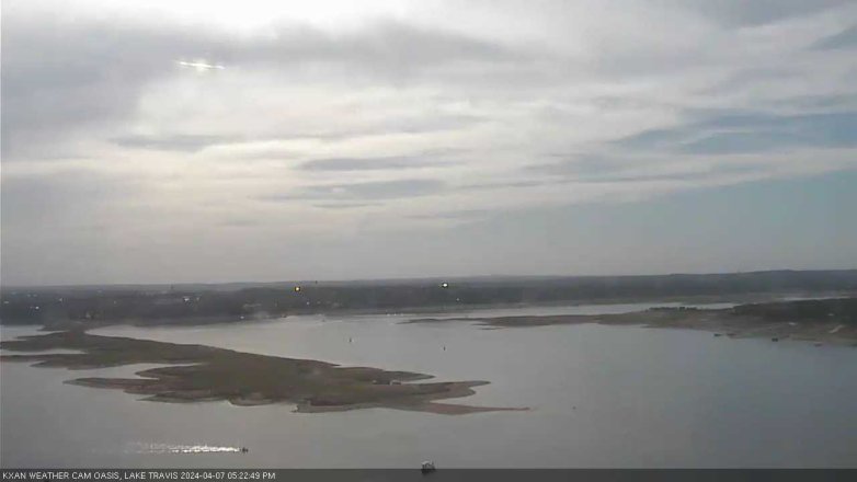 Lake Travis webcam, April 7, 2024 5:25 PM CT