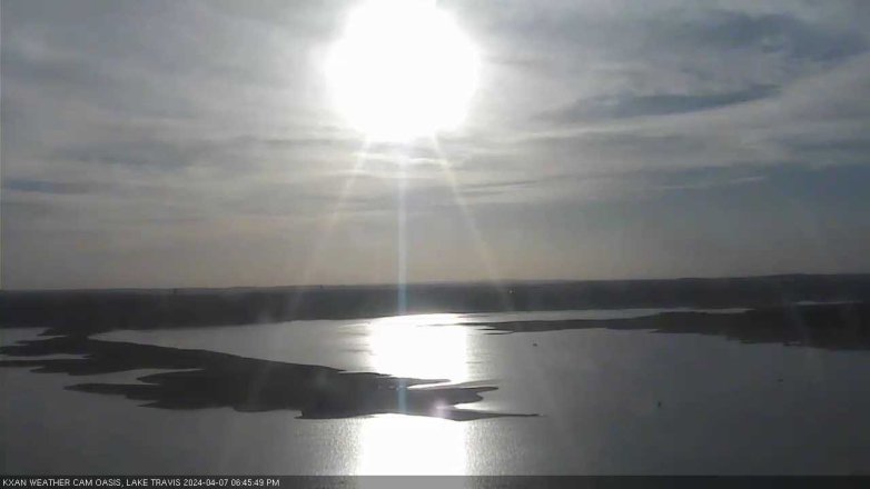 Lake Travis webcam, April 7, 2024 6:45 PM CT