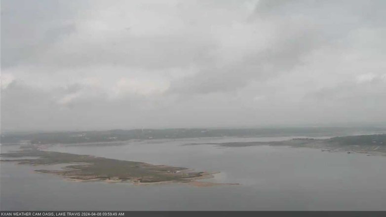 Lake Travis webcam, April 8, 2024 10:00 AM CT