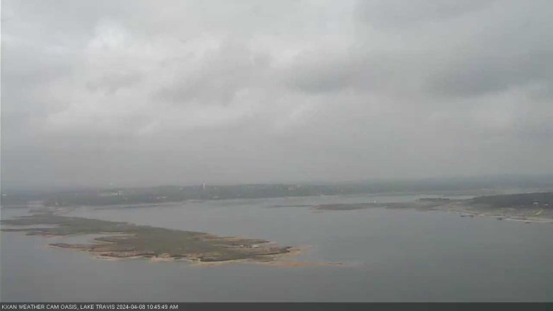 Lake Travis webcam, April 8, 2024 10:45 AM CT