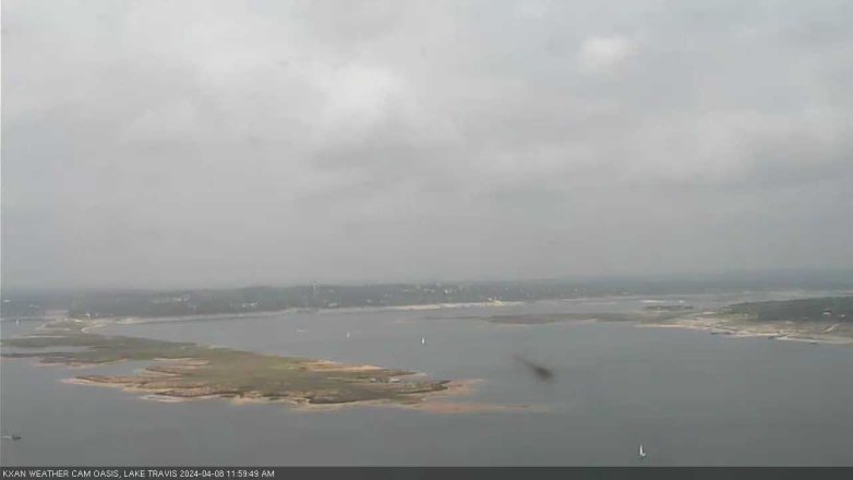 Lake Travis webcam, April 8, 2024 12:00 PM CT