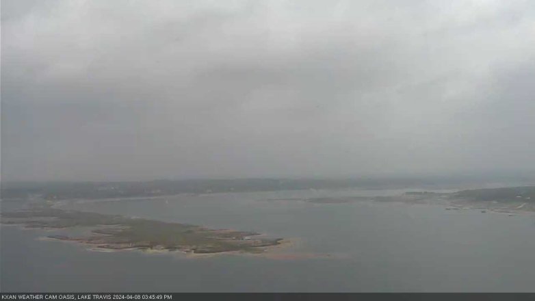 Lake Travis webcam, April 8, 2024 3:45 PM CT