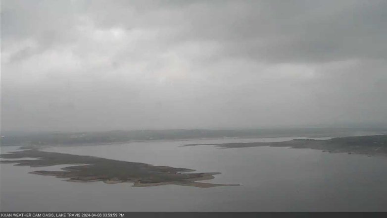Lake Travis webcam, April 8, 2024 4:00 PM CT