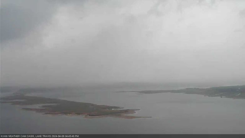Lake Travis webcam, April 8, 2024 4:45 PM CT