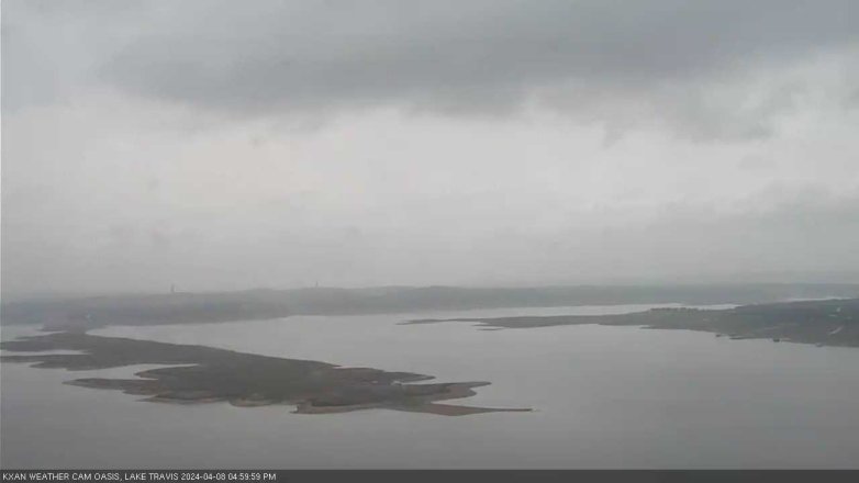 Lake Travis webcam, April 8, 2024 5:00 PM CT